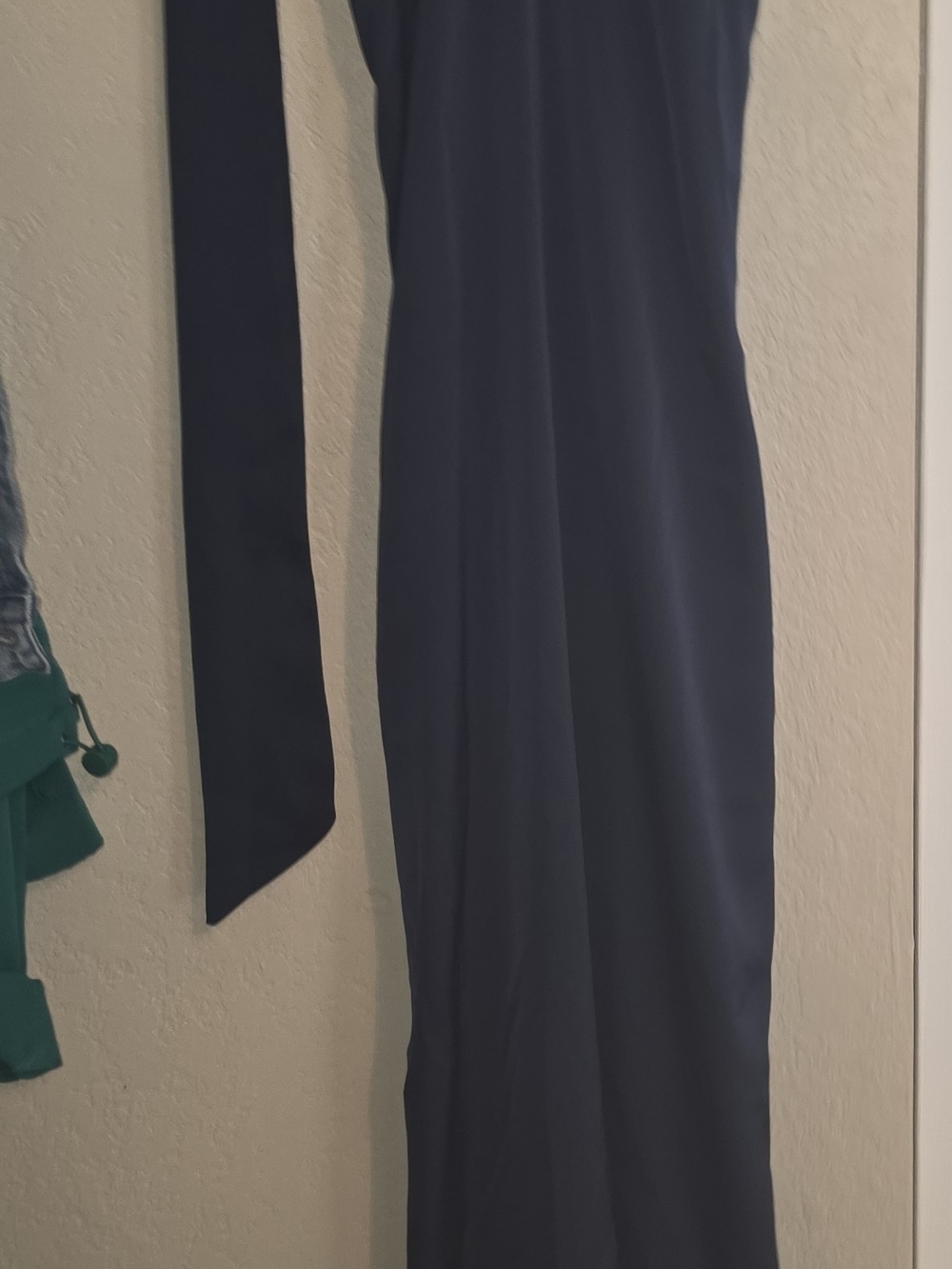 Navy Blue Women’s Sleeveless Maxi Dress